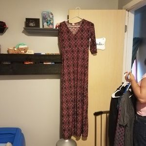 Fall maternity dress